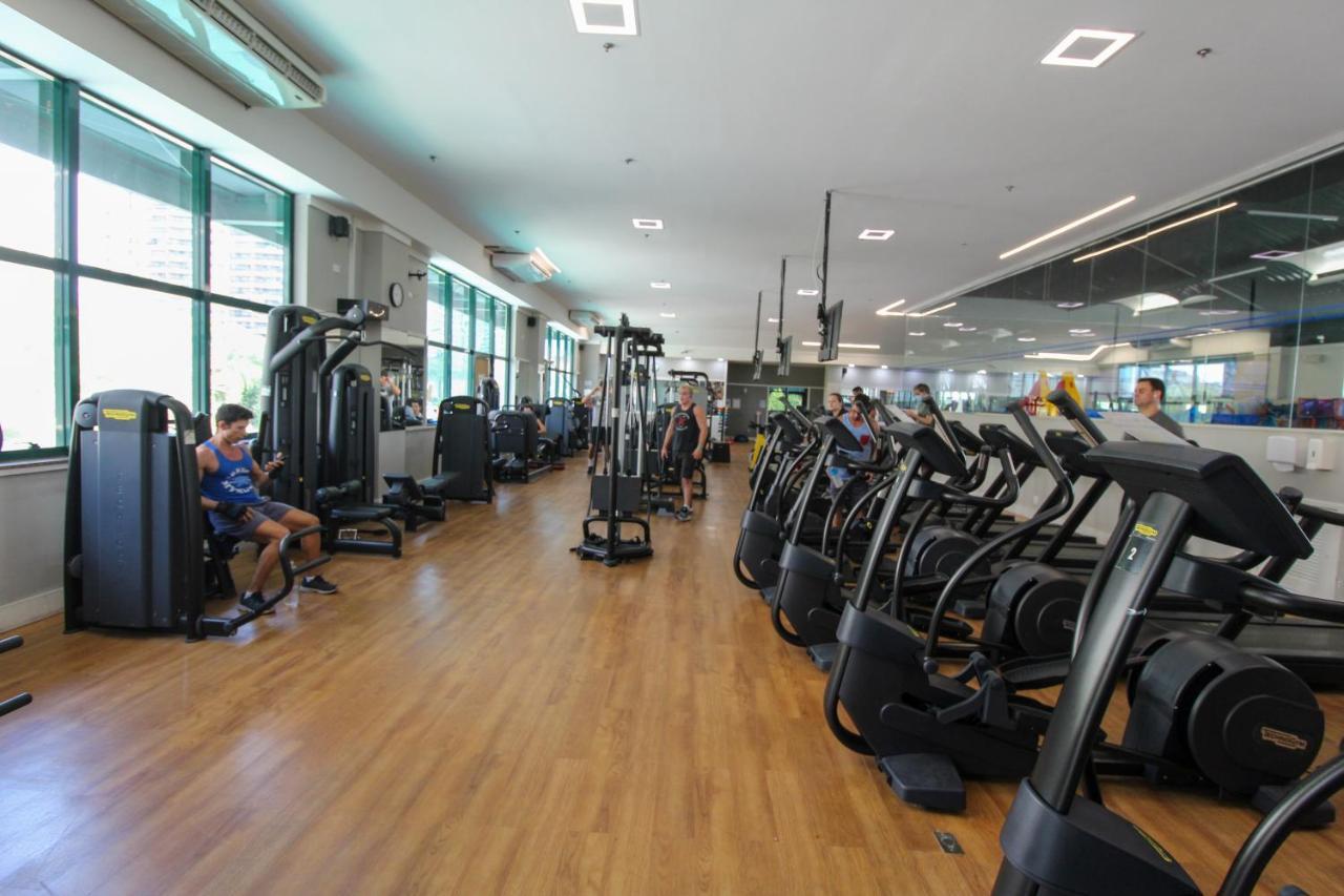 ריו דה ז'ניירו Barra Da Tijuca - 508 - De Frente Para Maravilhosa Piscina - Estacionamento Gratuito - Academia Comphania Atletica - Balsa Para Praia Gratis - Microondas - Geladeira Grande - Recepcao 24Horas - Wi-Fi - Com Pia מראה חיצוני תמונה